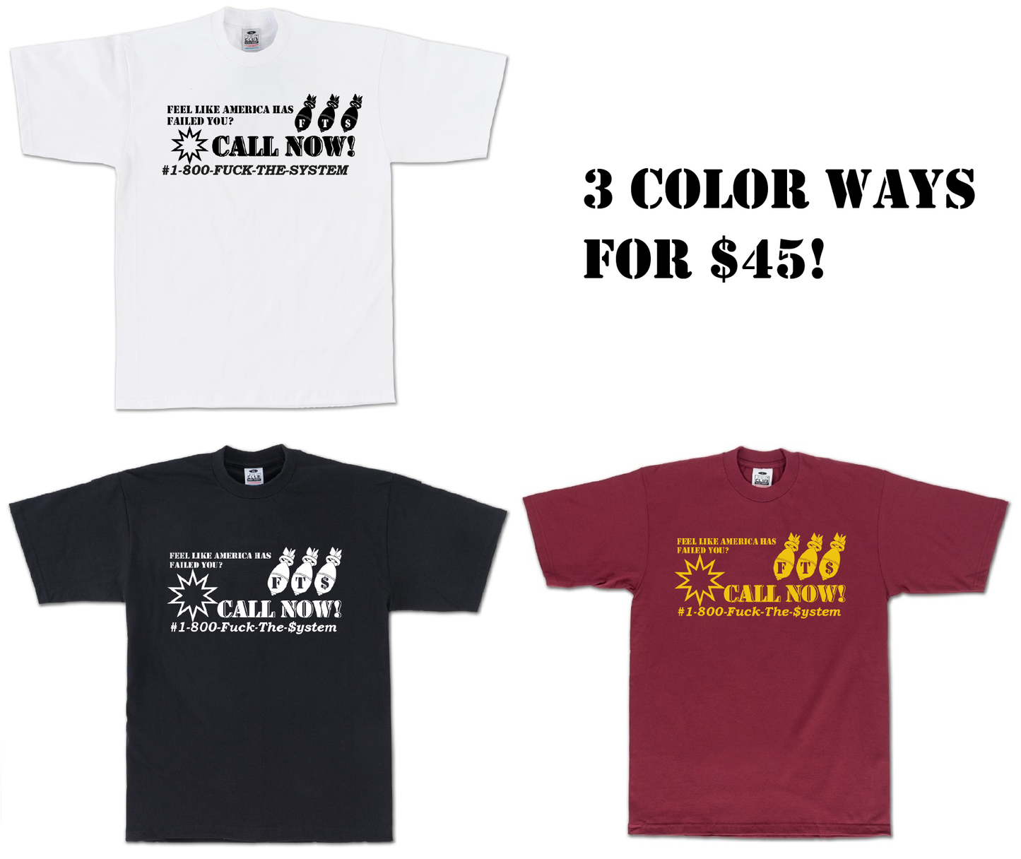 1-800-Call-Now! (3 pack)